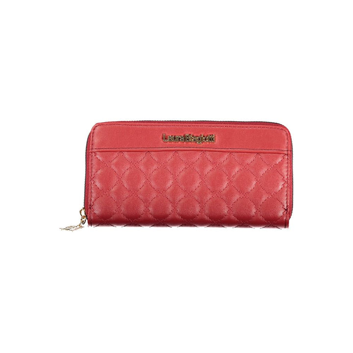 Laura Biagiotti Red Polyethylene Wallet