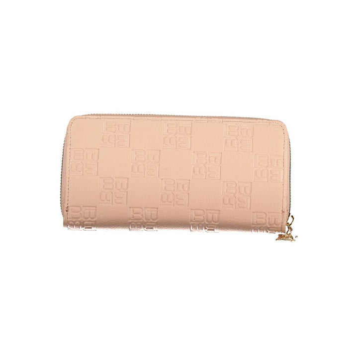 Laura Biagiotti Pink Polyethylene Wallet