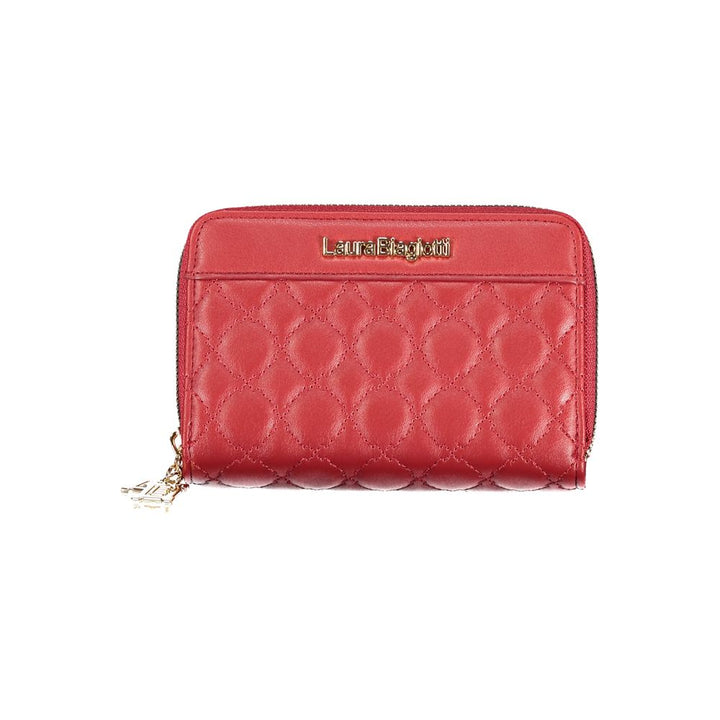 Laura Biagiotti Red Polyethylene Wallet