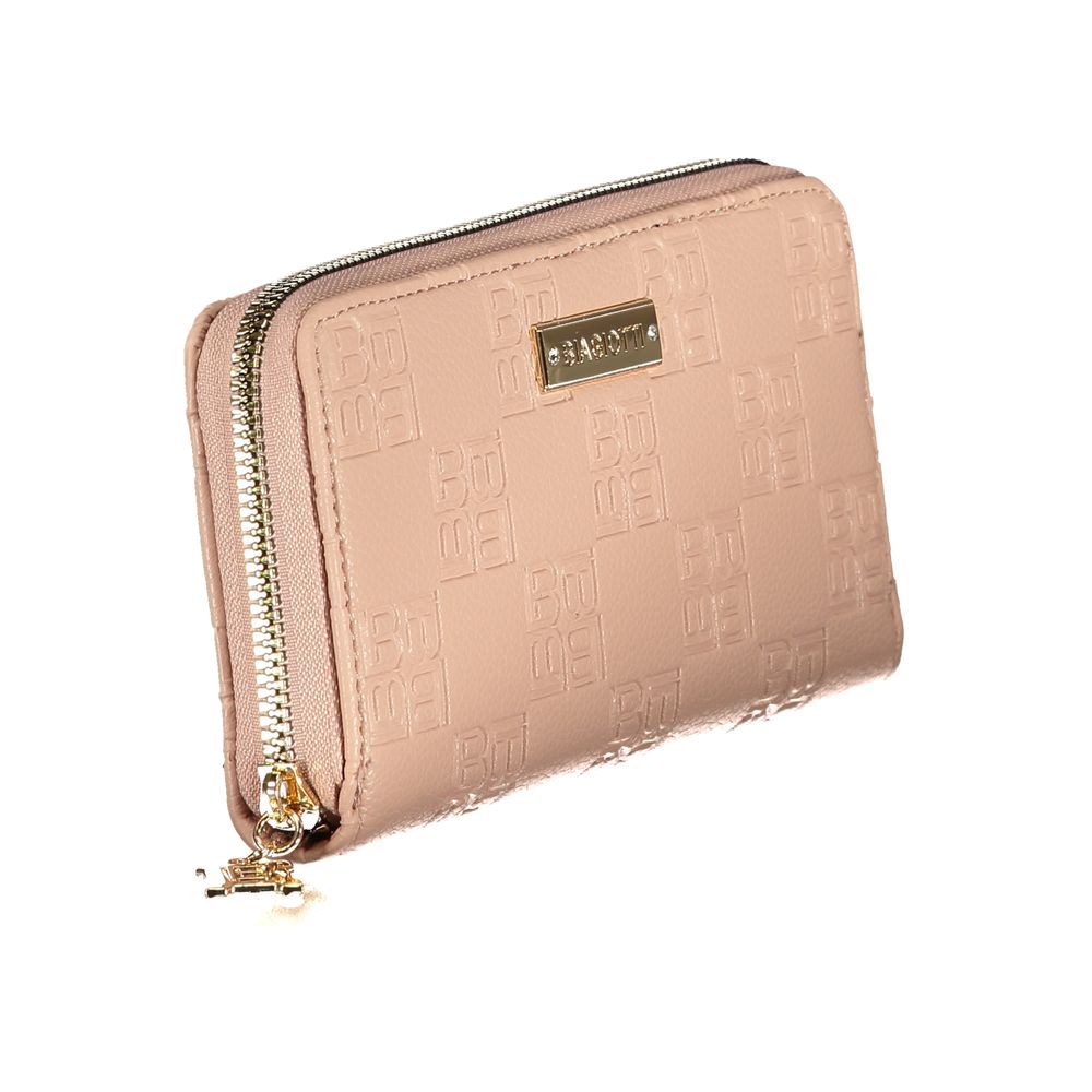 Laura Biagiotti Pink Polyethylene Wallet
