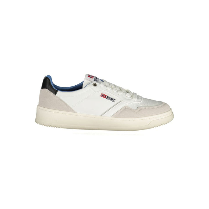 Norway 1963 Bianco Polyurethane Men Sneaker