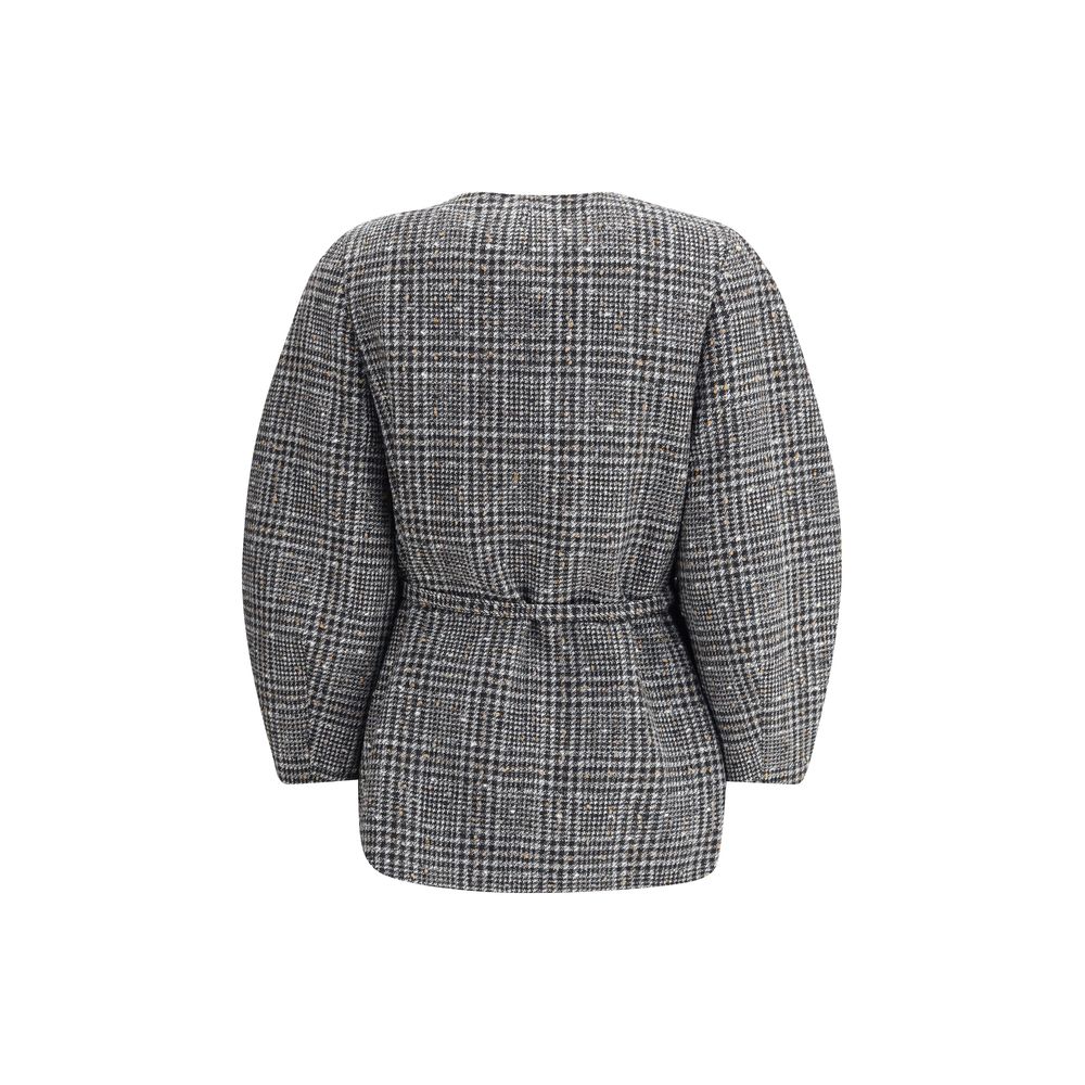 Fendi Wool and cotton tweed Blouson Jacket