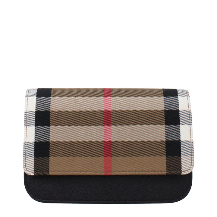 Burberry Beige Fabric Clutch Bags