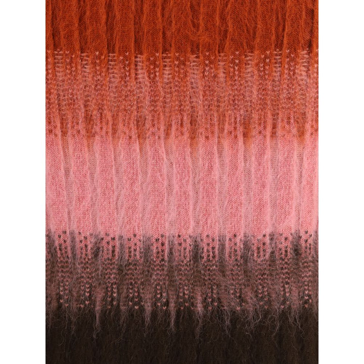 Fendi Mohair and Wool Midi Skirt