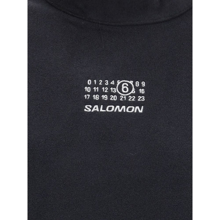 High-Neck Drawstring Sweatshirt from the Salomon x MM6