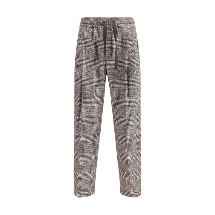 Dolce & Gabbana Jogging Trousers in Wool and Alpaca
