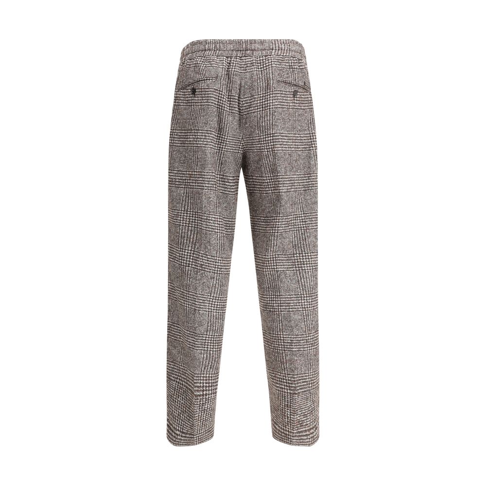Dolce & Gabbana Jogging Trousers in Wool and Alpaca