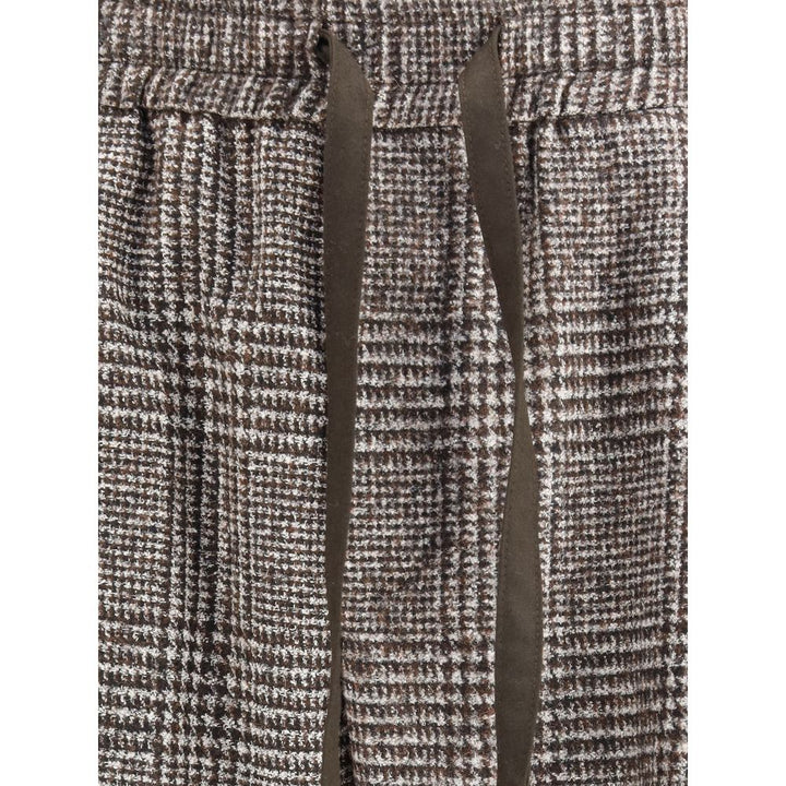 Dolce & Gabbana Jogging Trousers in Wool and Alpaca