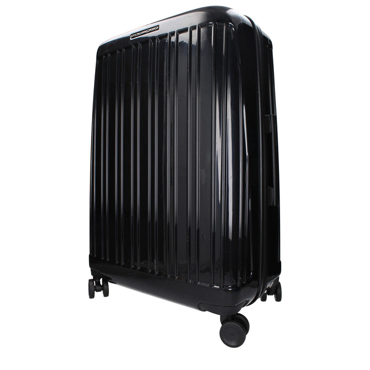 Piquadro Black Polycarbonate Luggage And Travel