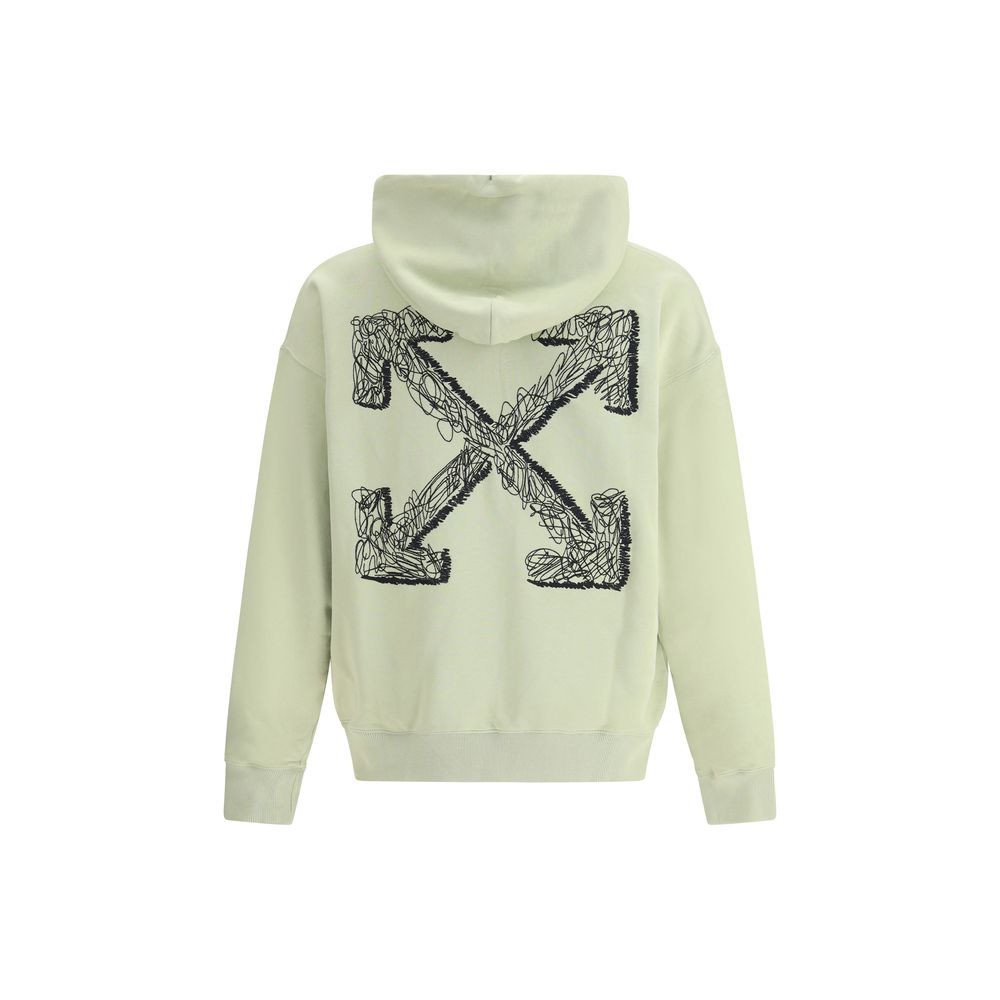 Off-White Logo-embroidered Hoodie