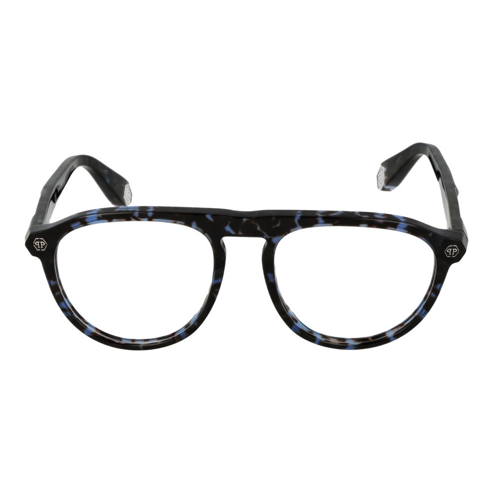 Philipp Plein Blue Men Glasses Frame