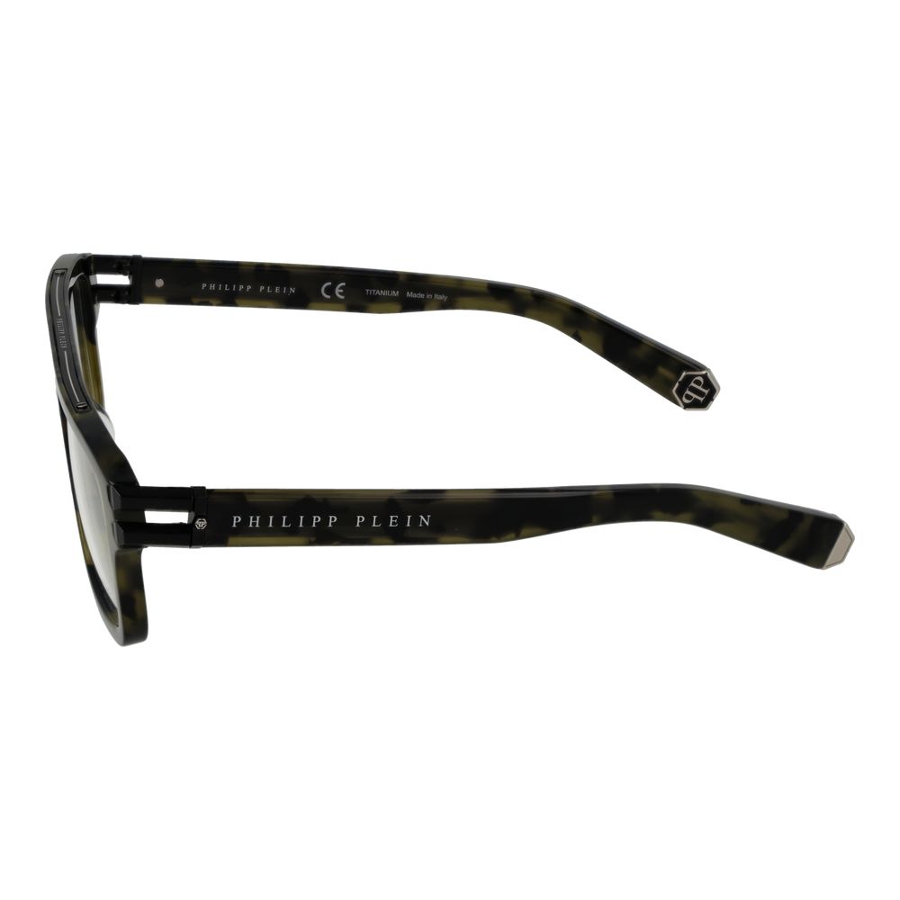 Philipp Plein Green Men Glasses Frame