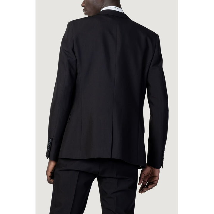Antony Morato Black Polyester Blazer