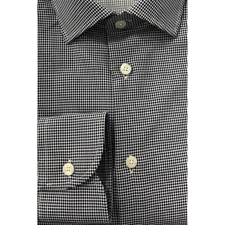 Baldinini Trend Blue Cotton Shirt