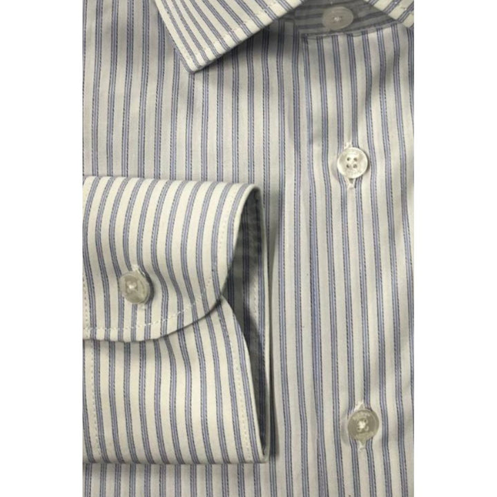 Baldinini Trend Light Blue Cotton Shirt