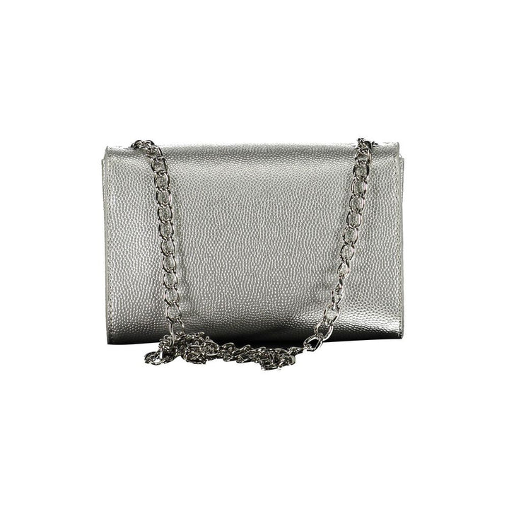 Mario Valentino Gray Polyethylene Handbag
