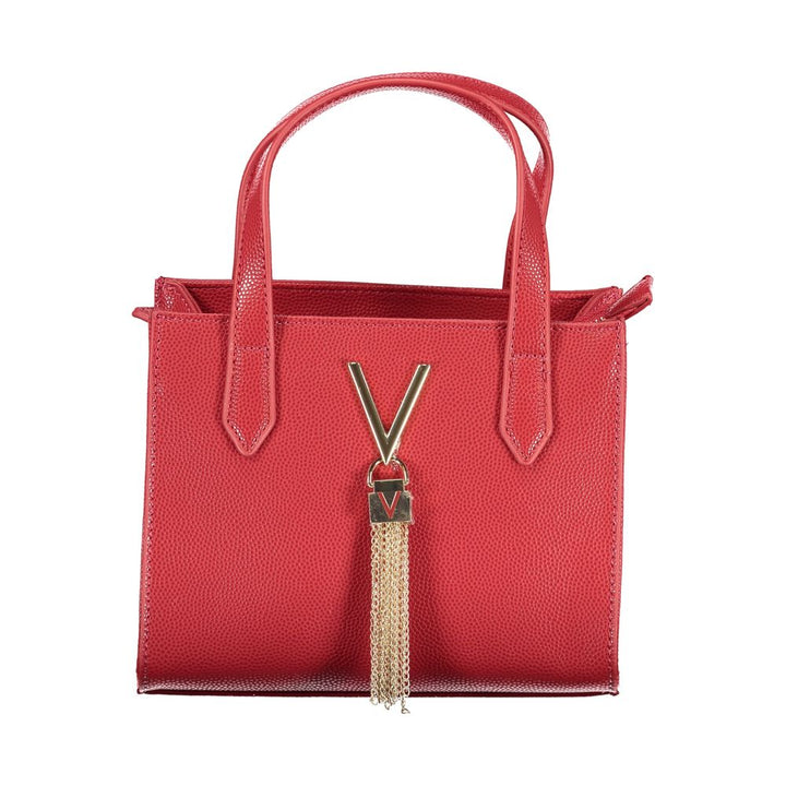 Mario Valentino Red Polyethylene Handbag