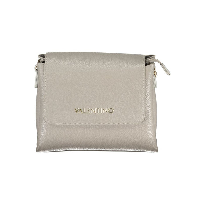 Mario Valentino Gray Polyethylene Handbag