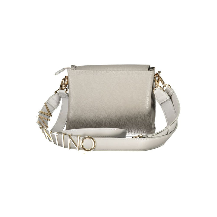 Mario Valentino Gray Polyethylene Handbag