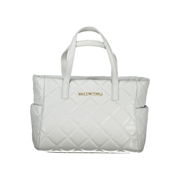 Mario Valentino Gray Polyethylene Handbag