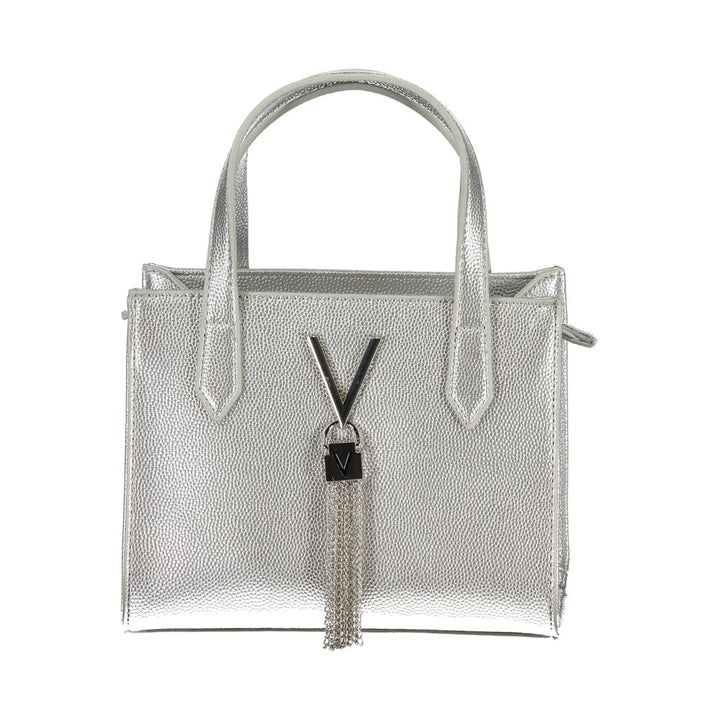 Mario Valentino Gray Polyethylene Handbag