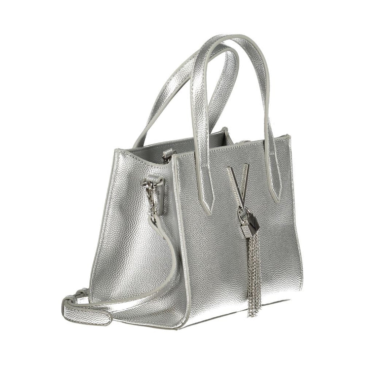 Mario Valentino Gray Polyethylene Handbag