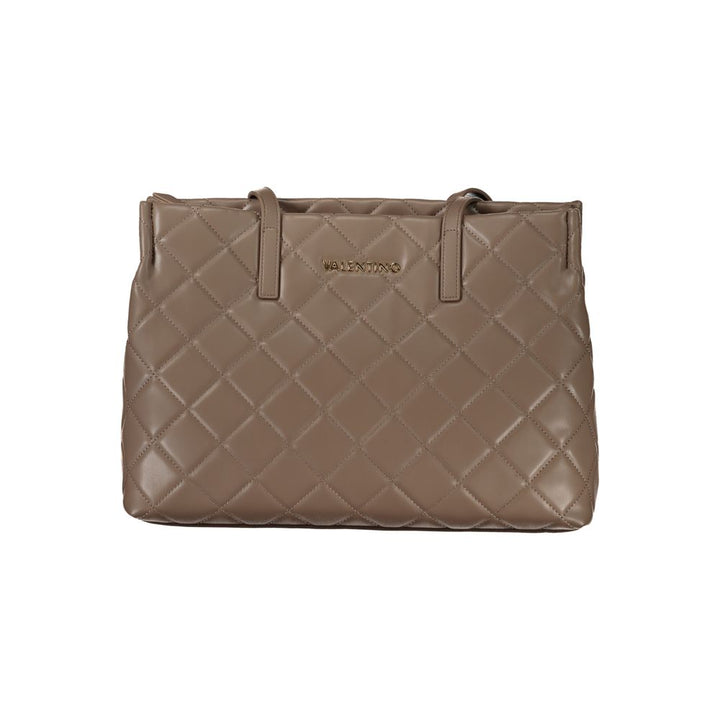 Mario Valentino Brown Polyethylene Handbag