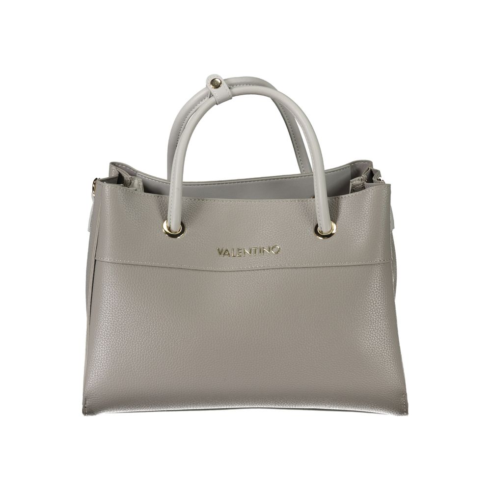 Mario Valentino Gray Polyethylene Handbag