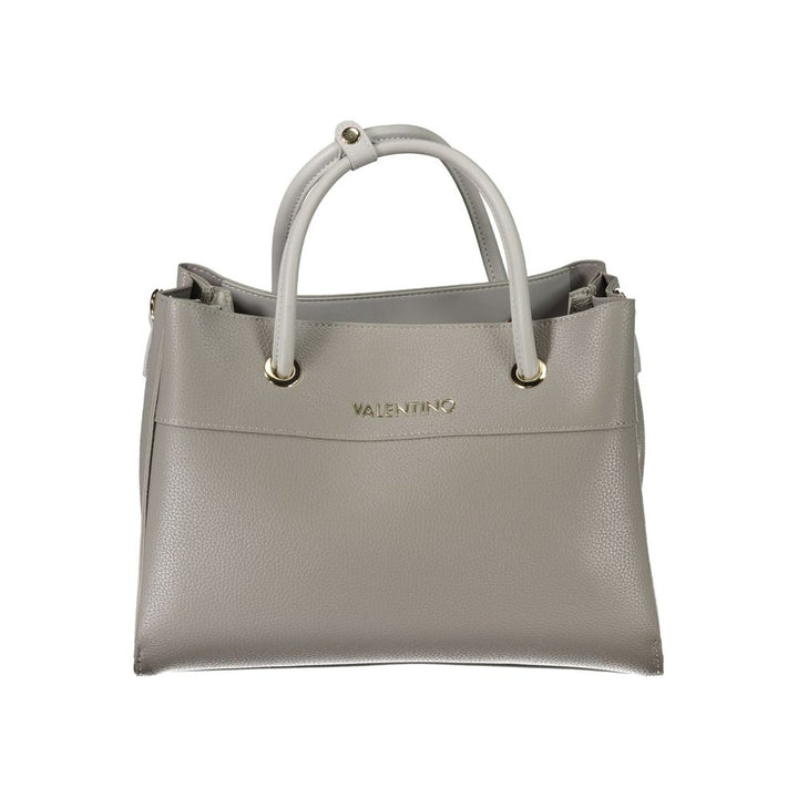 Mario Valentino Gray Polyethylene Handbag