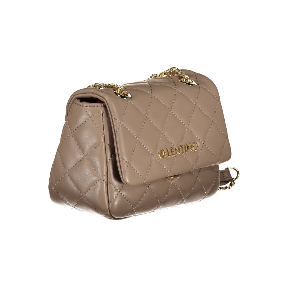 Mario Valentino Brown Polyethylene Handbag