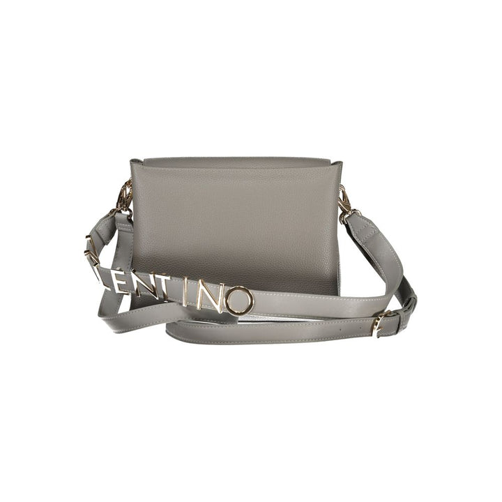 Mario Valentino Gray Polyethylene Handbag