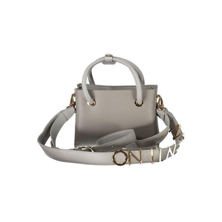 Mario Valentino Gray Polyethylene Handbag