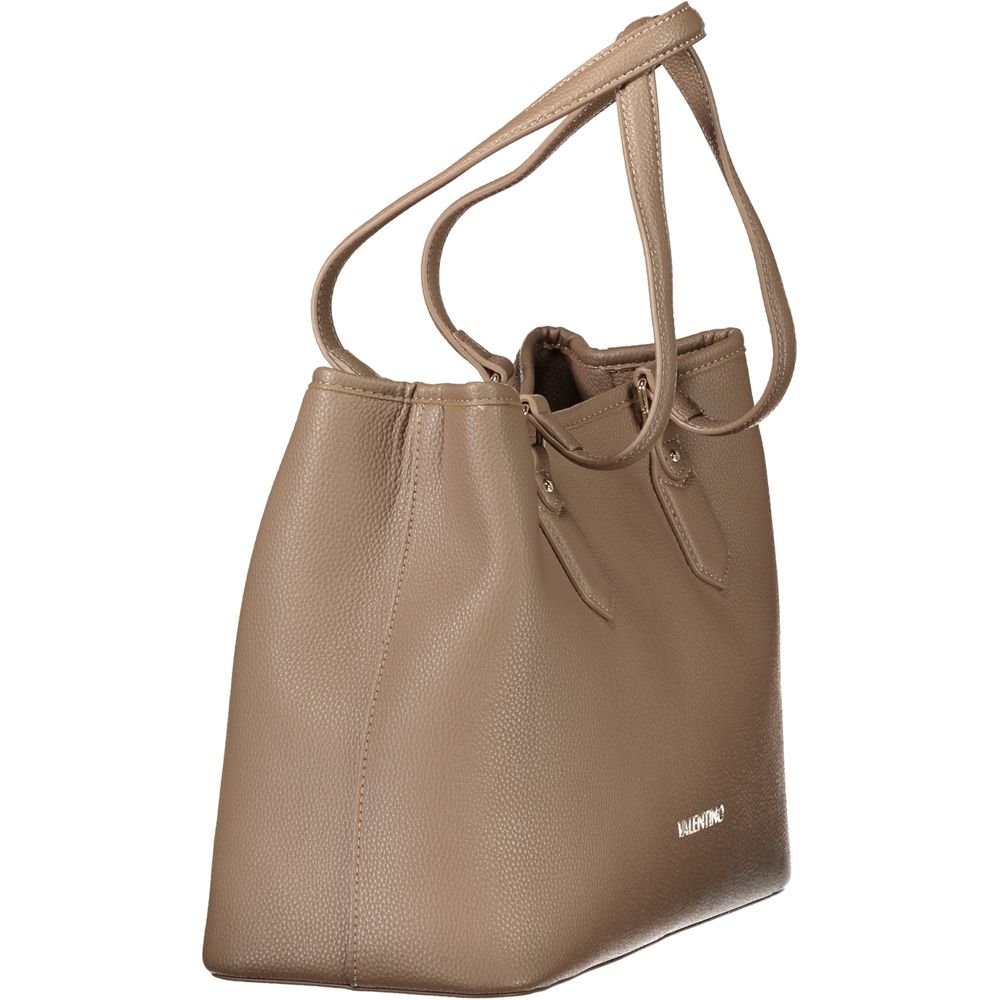 Mario Valentino Brown Polyethylene Handbag