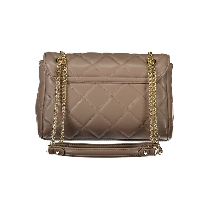 Mario Valentino Brown Polyethylene Handbag