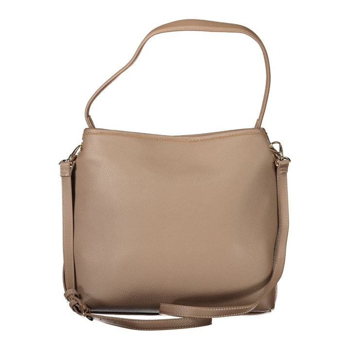 Mario Valentino Brown Polyethylene Handbag