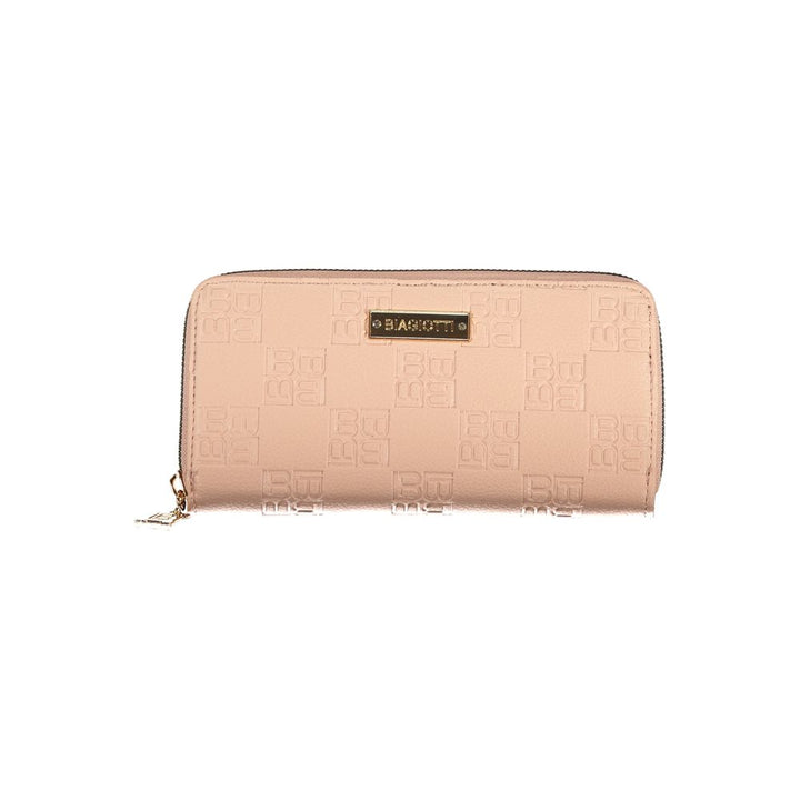 Laura Biagiotti Pink Polyethylene Wallet