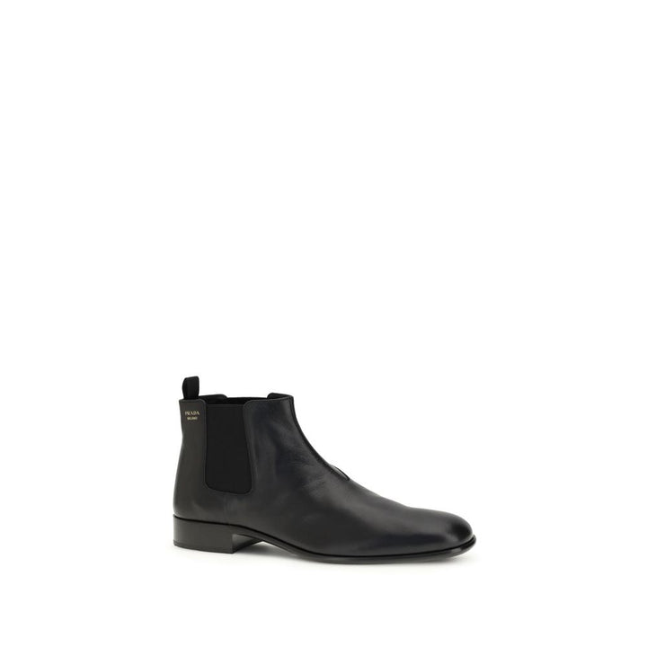 Prada Leather Ankle Boots