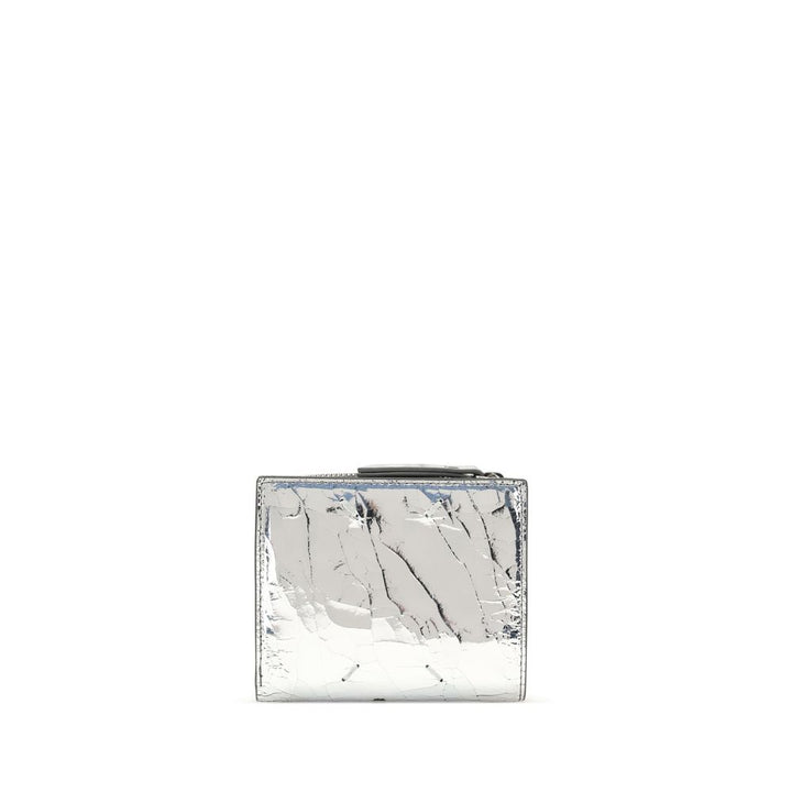 Margiela Metallic leathe Bi-Fold Wallet