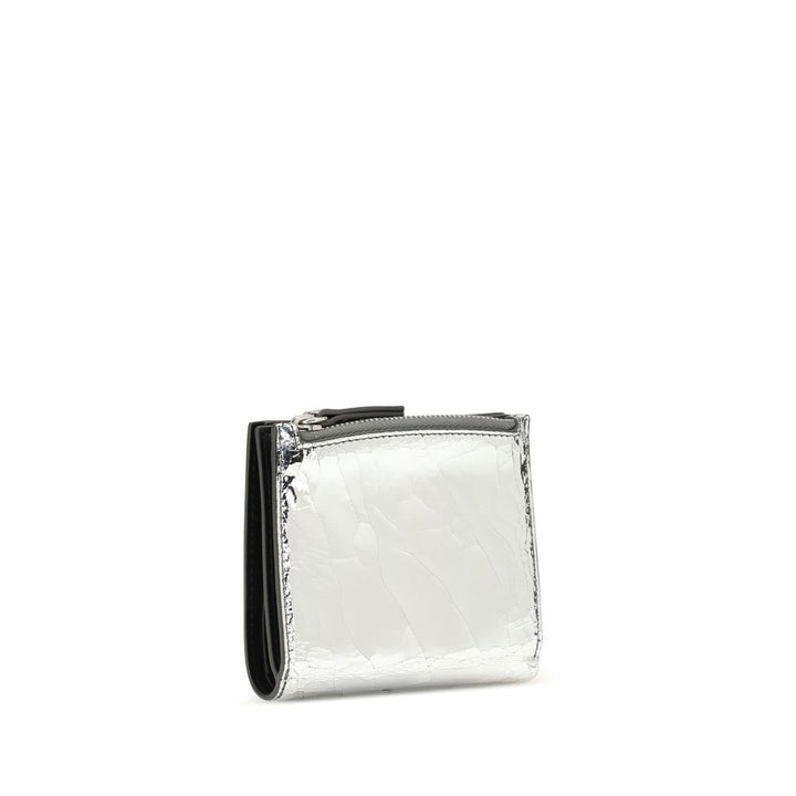 Margiela Metallic leathe Bi-Fold Wallet