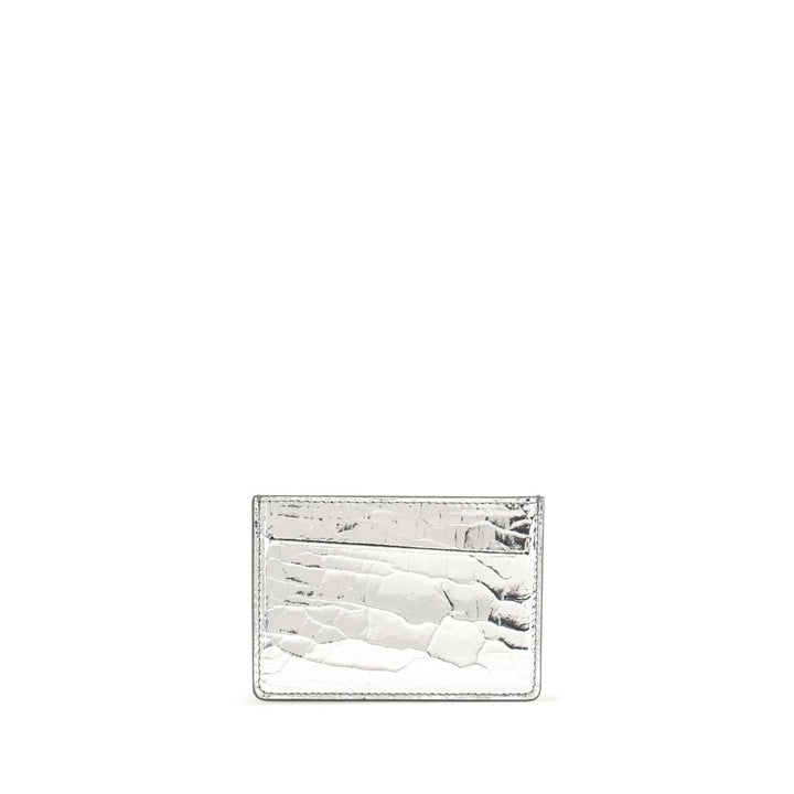 Margiela Metallic leather Card Holder