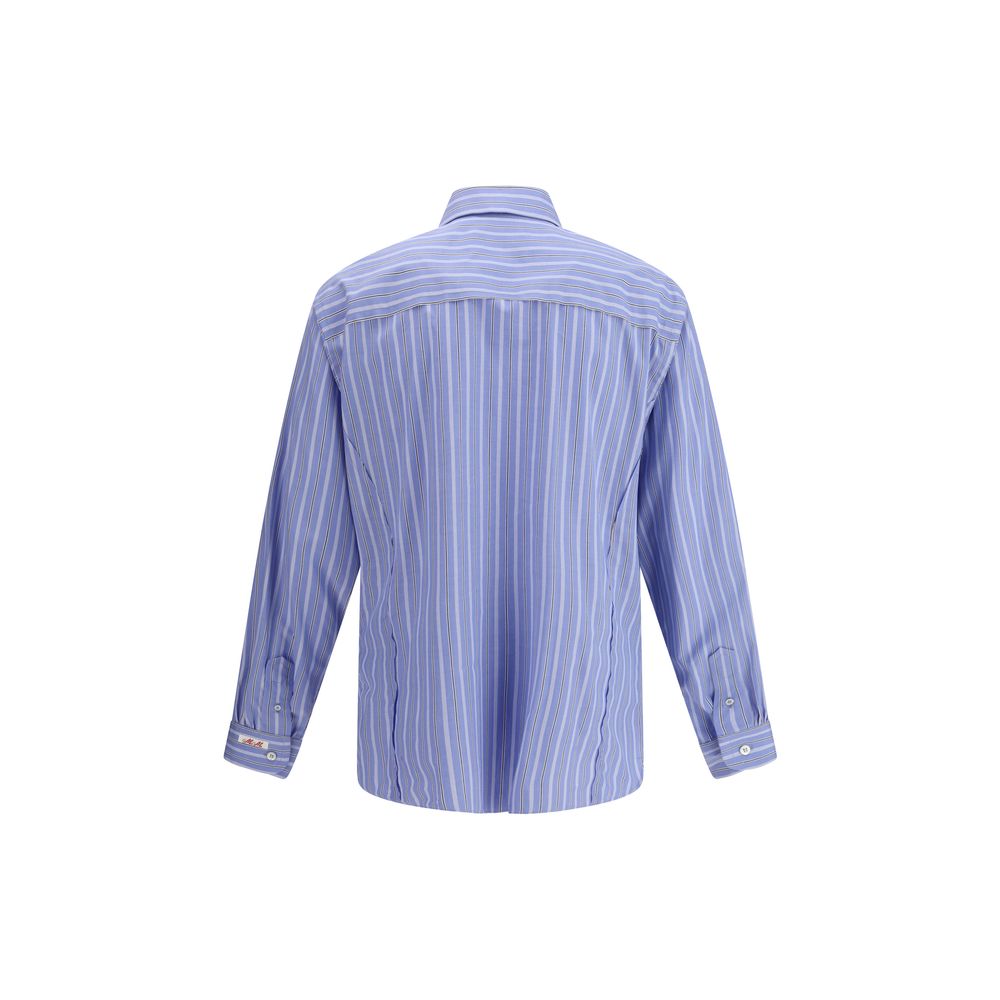 Margiela Long-Sleeved Striped Shirt