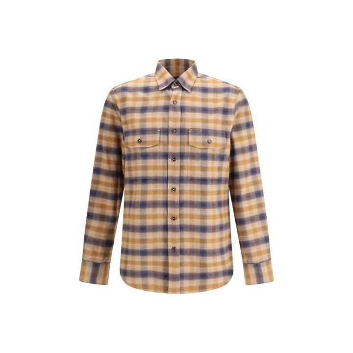 Brioni Checked cotton Shirt