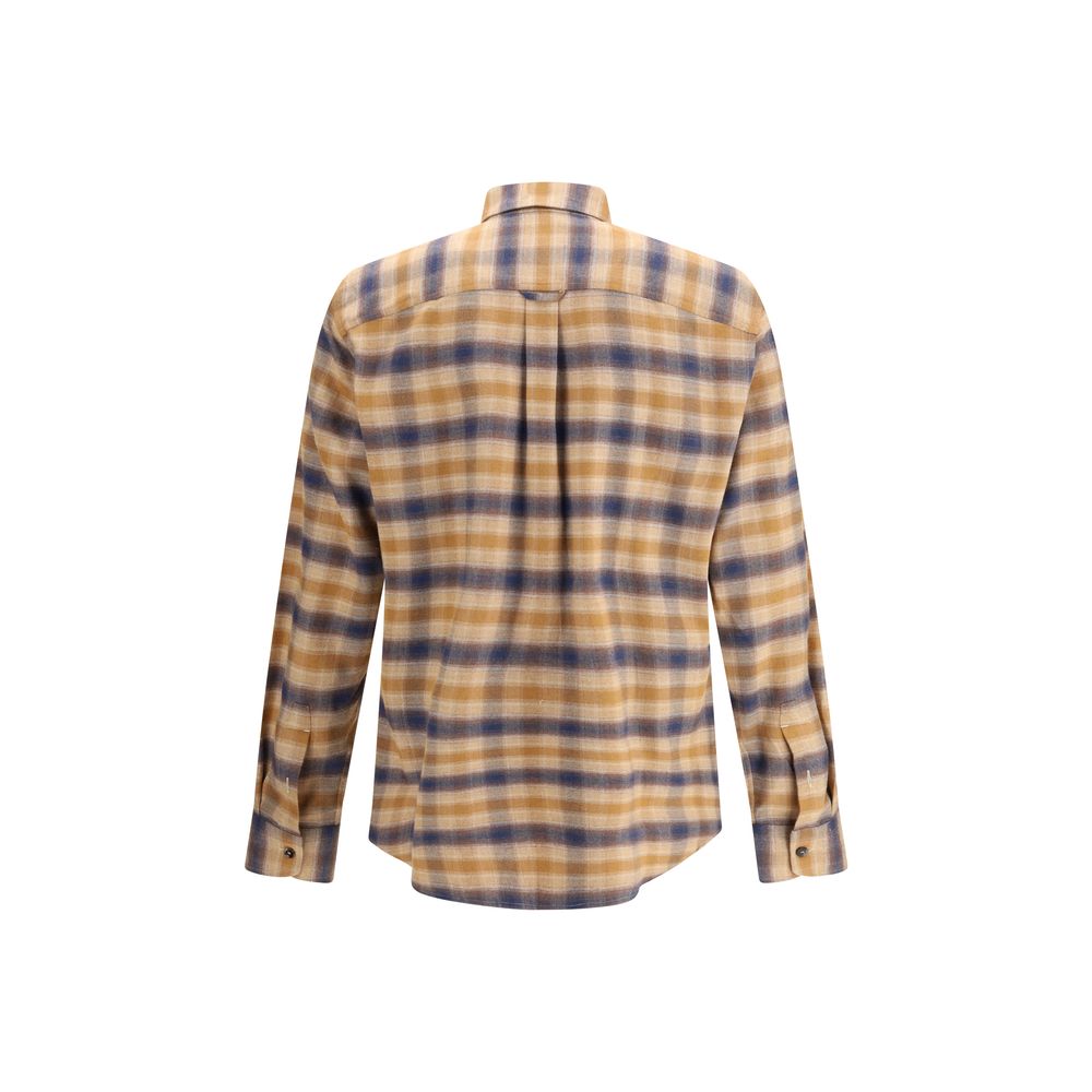 Brioni Checked cotton Shirt