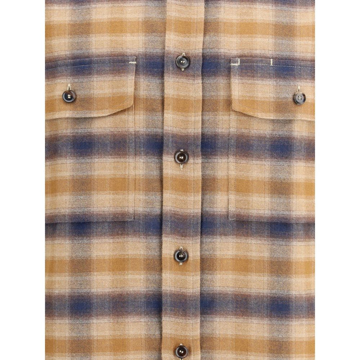 Brioni Checked cotton Shirt