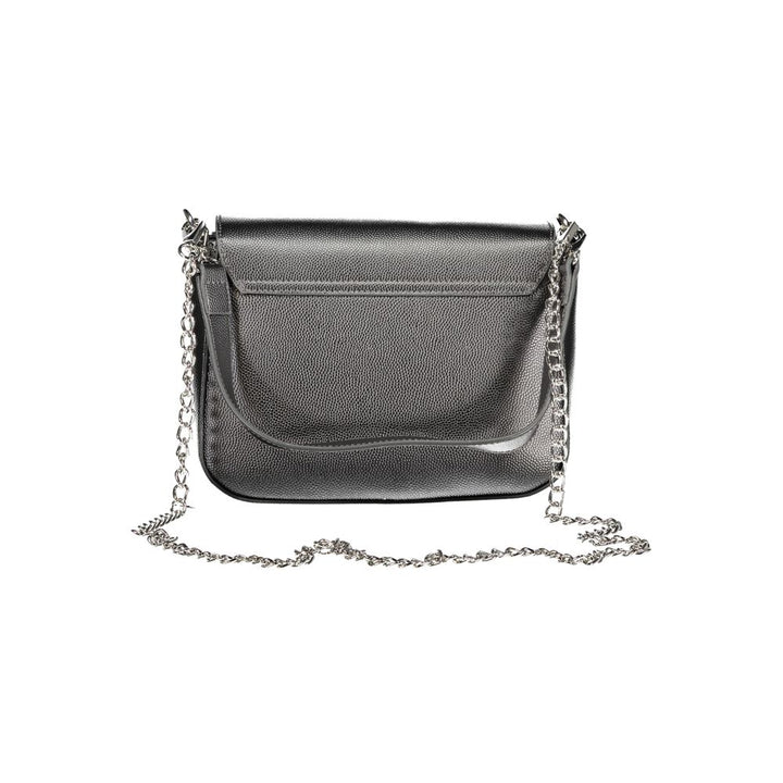 Mario Valentino Gray Polyethylene Handbag