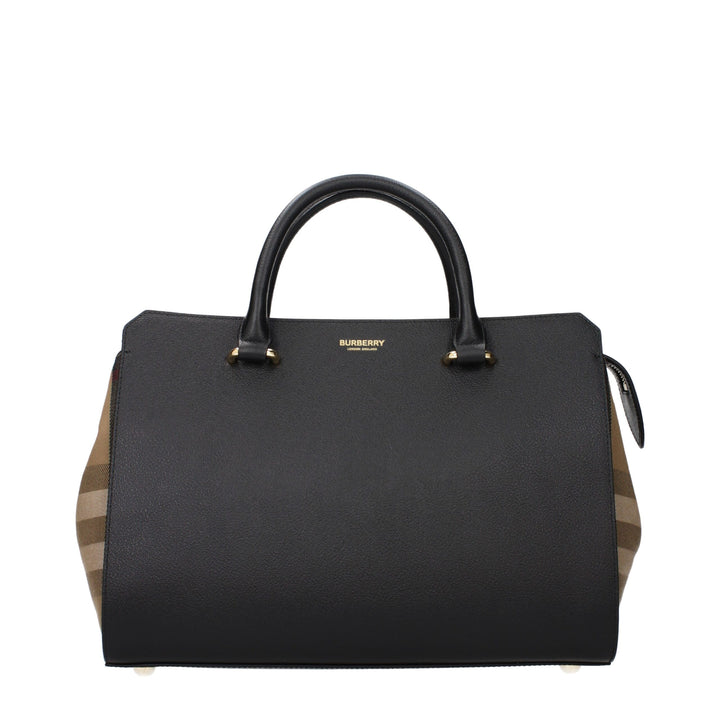 Burberry Black Leather Handbag