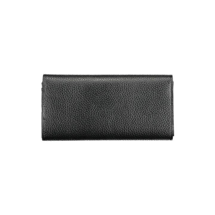 Mario Valentino Black Polyethylene Wallet