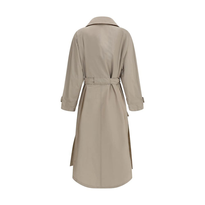 Brunello Cucinelli Beige Polyester Coat