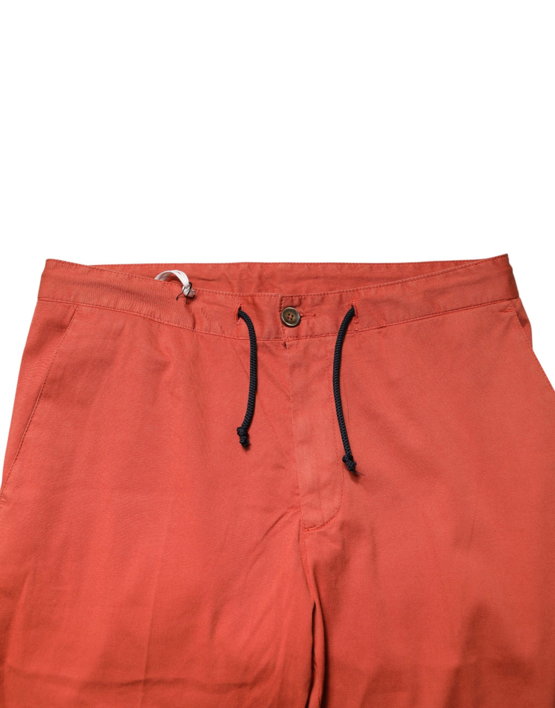 Domenico Tagliente Orange Skinny Fit Men Chino Trouser Pants