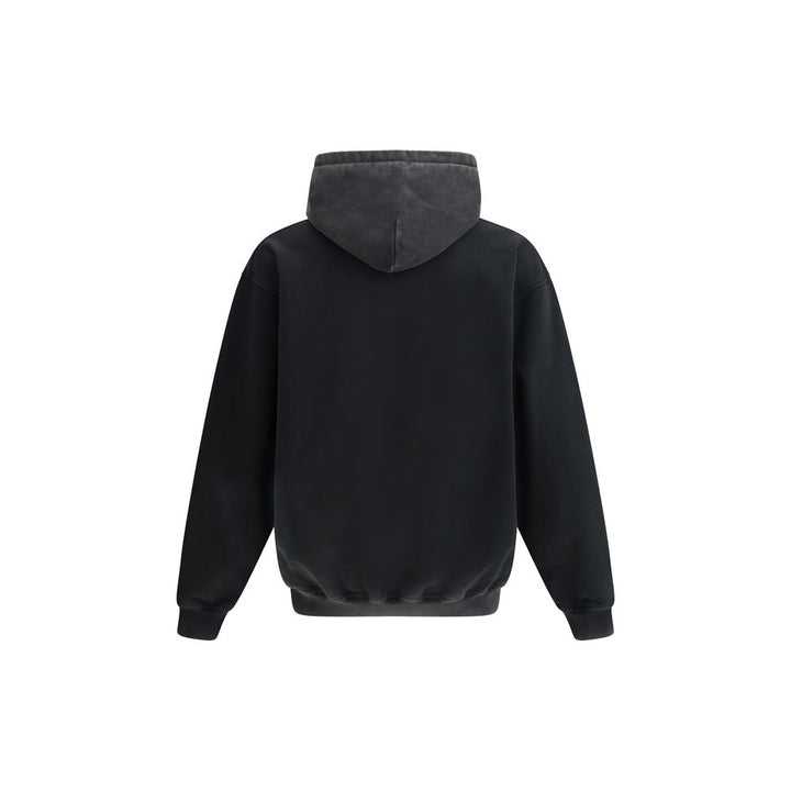 Represent Black Cotton Sweatshirt